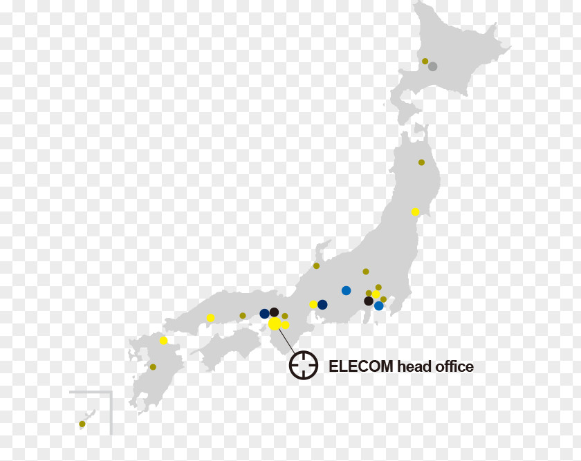 Japan Vector Map PNG