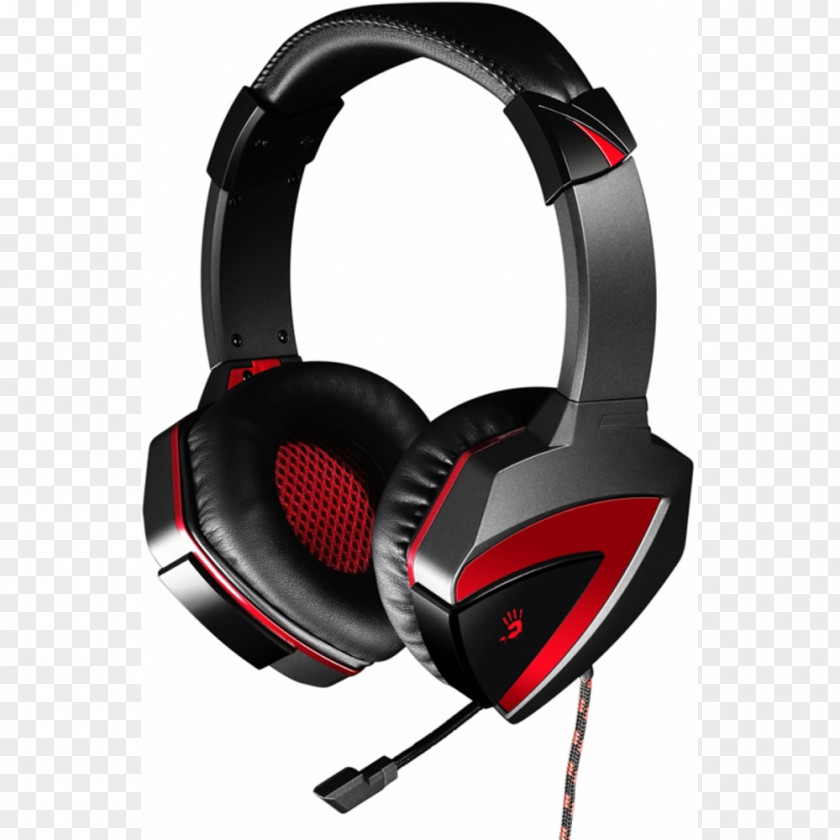 Microphone A4Tech Bloody Gaming Headset 7.1 Surround Sound PNG