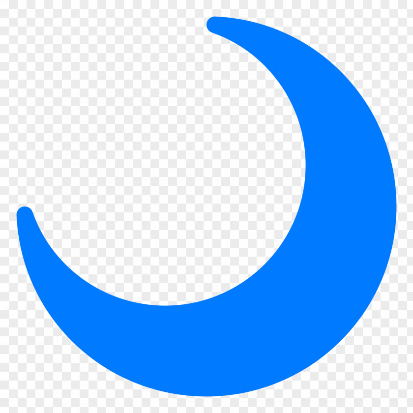 Moonlight Crescent Circle Symbol Logo PNG