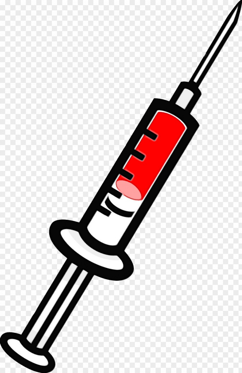 Suspension Part Medical Device Syringe Cartoon PNG