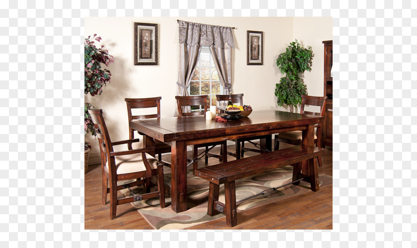 Table Dining Room Hutch Chair Furniture PNG