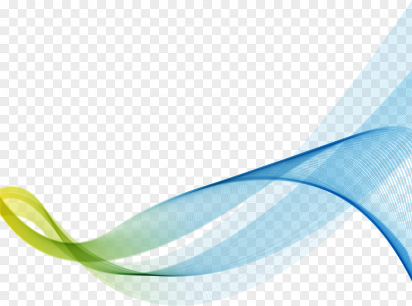Color Science And Technology Lines Background Blue-green PNG