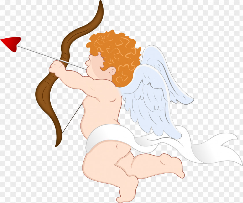 Cupid Painted Love Illustration PNG