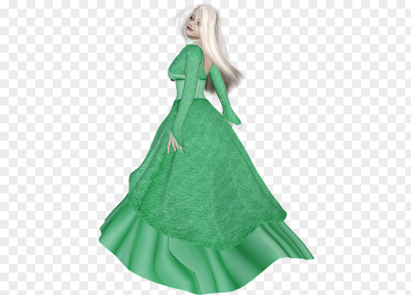Dress Gown Costume Design Barbie PNG
