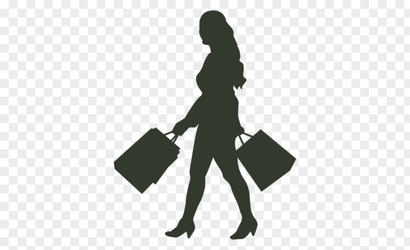 Silhouette Vexel Shopping PNG