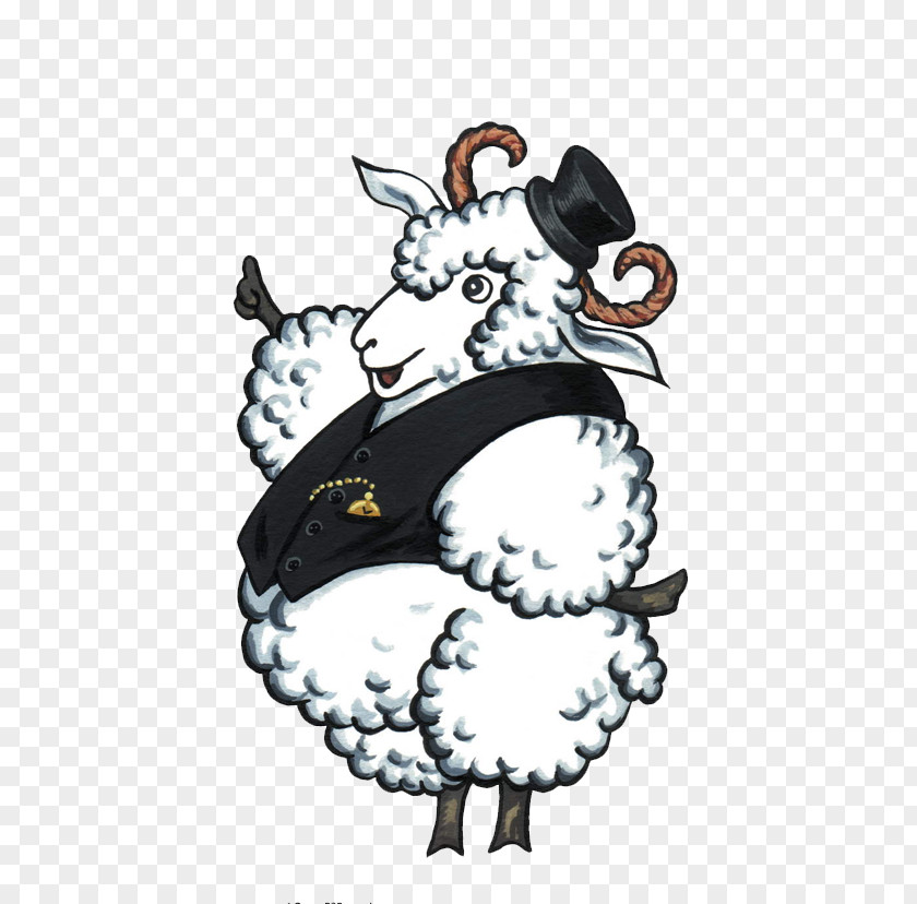 Comics Goat Sheep Clip Art PNG