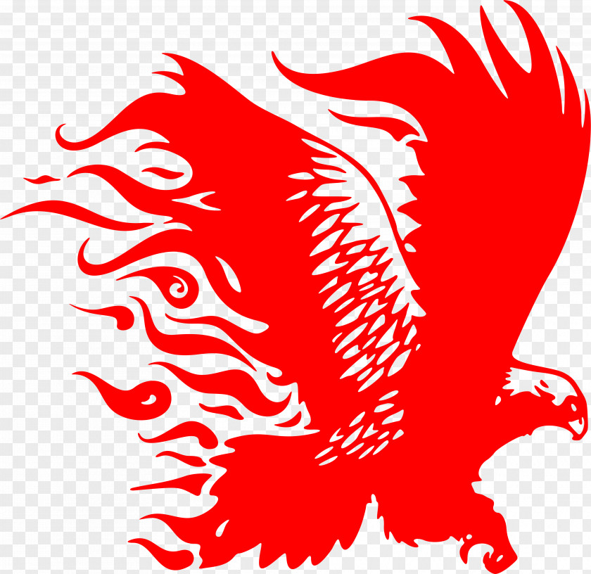 Decal Flame Eagle Sticker Fire PNG