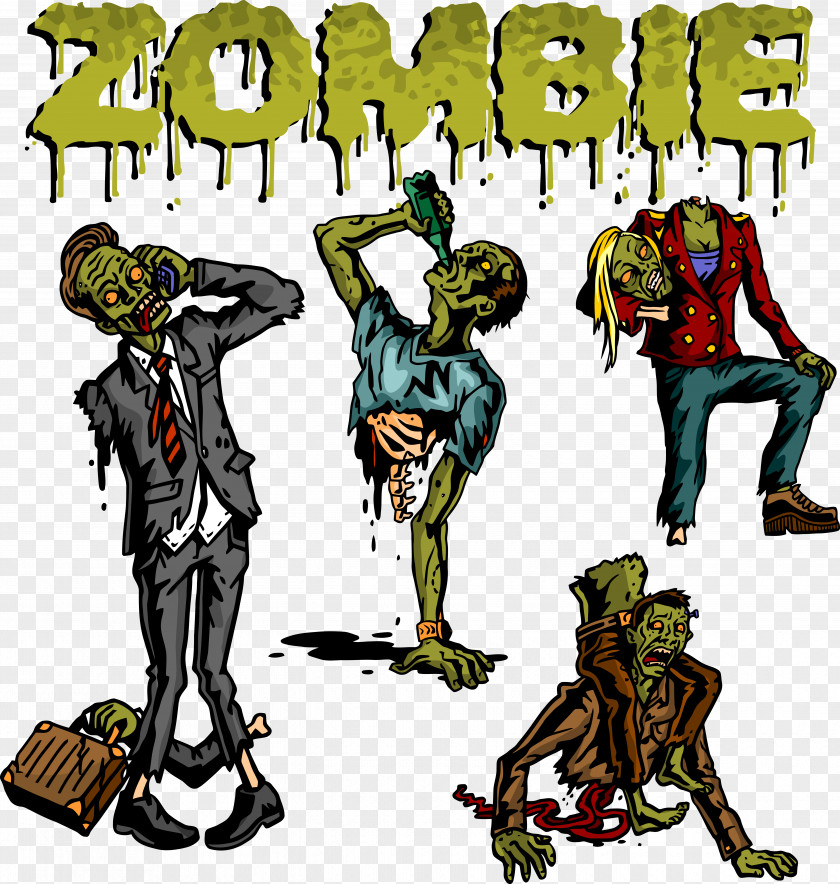 Drawing Zombie Illustration PNG Illustration, zombie clipart PNG