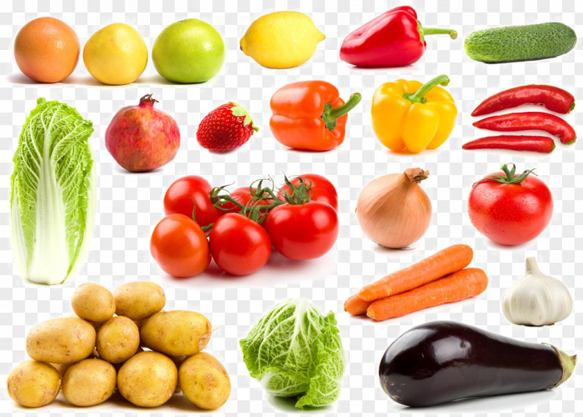 Fresh Vegetables Bell Pepper Vegetable Fruit Tomato Food PNG