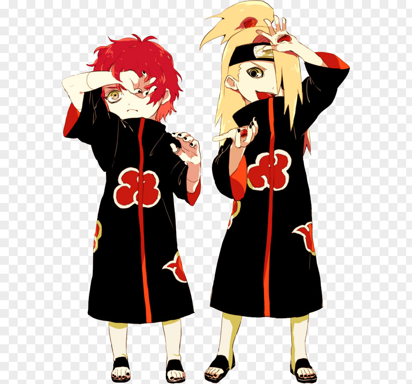 Naruto Deidara Sasori Itachi Uchiha Sasuke Akatsuki PNG