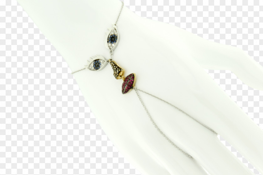 Hand Eye Earring Body Jewellery Necklace Gemstone PNG