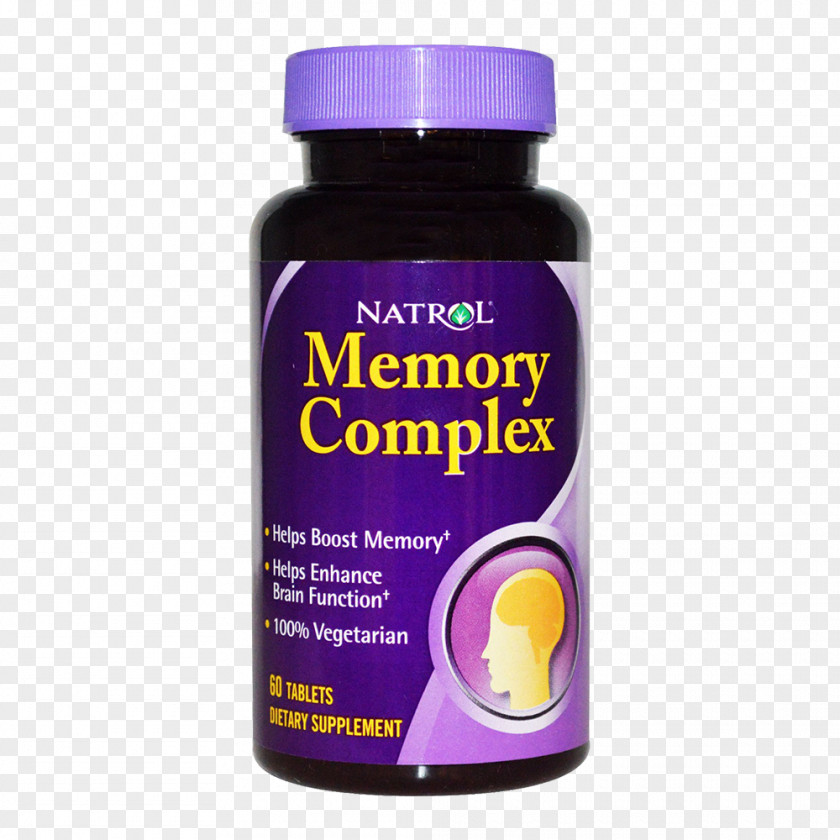 Memory Dietary Supplement Natrol Improvement Modified-release Dosage PNG