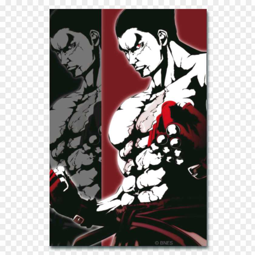 Taobao E-commerce Poster Kazuya Mishima Lee Chaolan Jin Kazama Tekken Tag Tournament 2 Character PNG