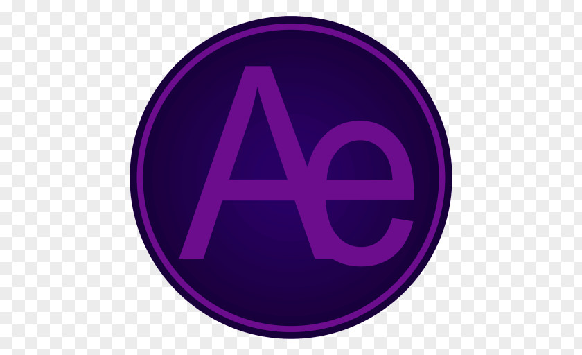 Adobe Ae Purple Symbol Trademark PNG
