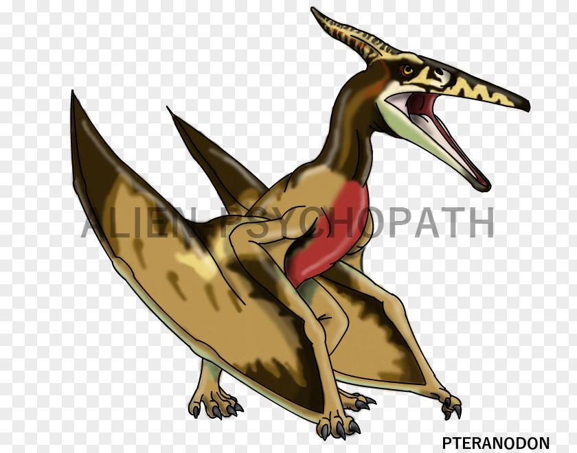 Cartoon Alien Gallimimus Velociraptor Pteranodon Jurassic Park Dinosaur PNG