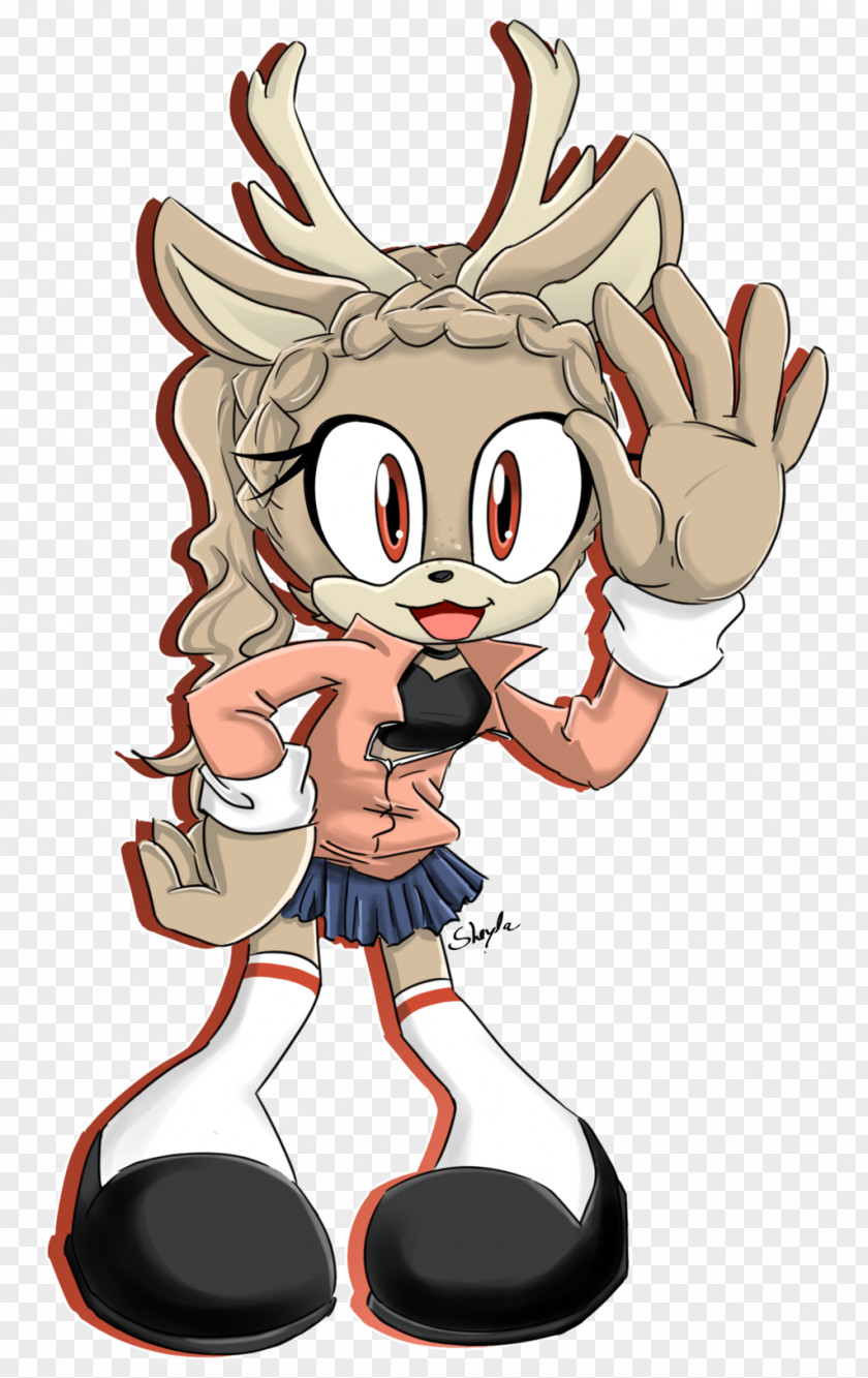 Deer Reindeer Sonic Drive-In Antler Hedgehog PNG