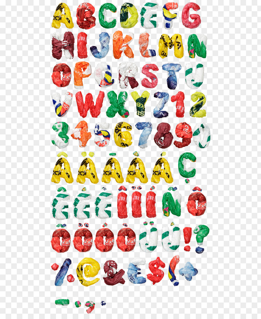 Letter Typography FontColorful Letters S Plastic Bag Recycling Symbol Pattern PNG