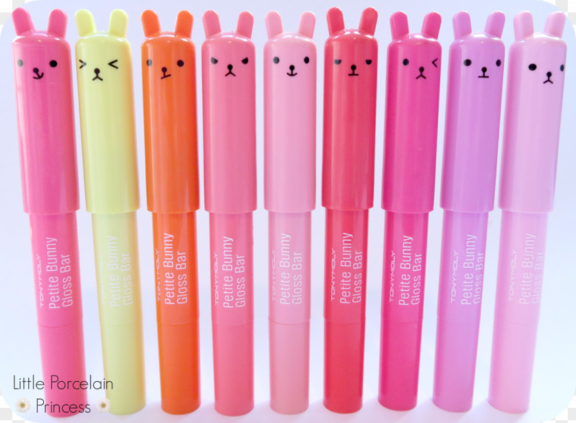 Lipstick Lip Gloss Balm Tony Moly Petite Bunny Bar PNG