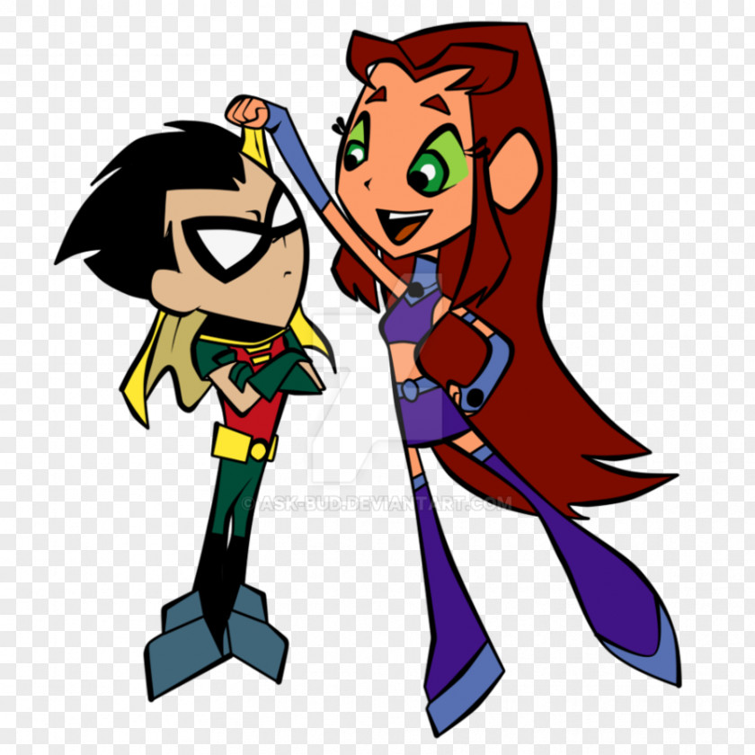 Teen Titans Starfire Raven Robin Nightwing Tim Drake PNG