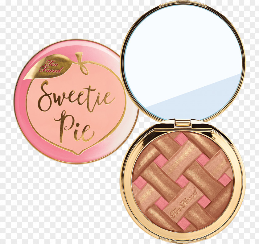 Too Faced Sweet Peach Cosmetics Pie Just Peachy Mattes Face Powder PNG