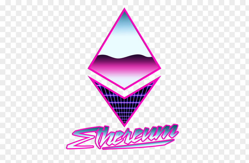 80s Ethereum Logo Cryptocurrency Bitcoin Initial Coin Offering PNG