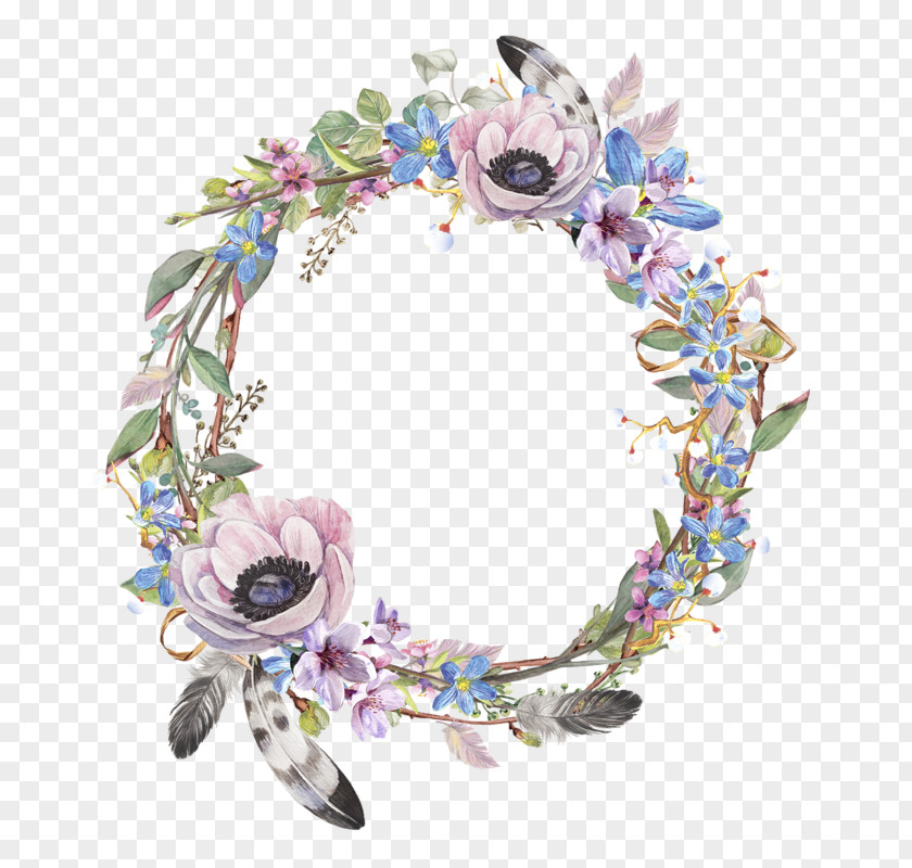 Flower Floral Design Cut Flowers Wreath PNG