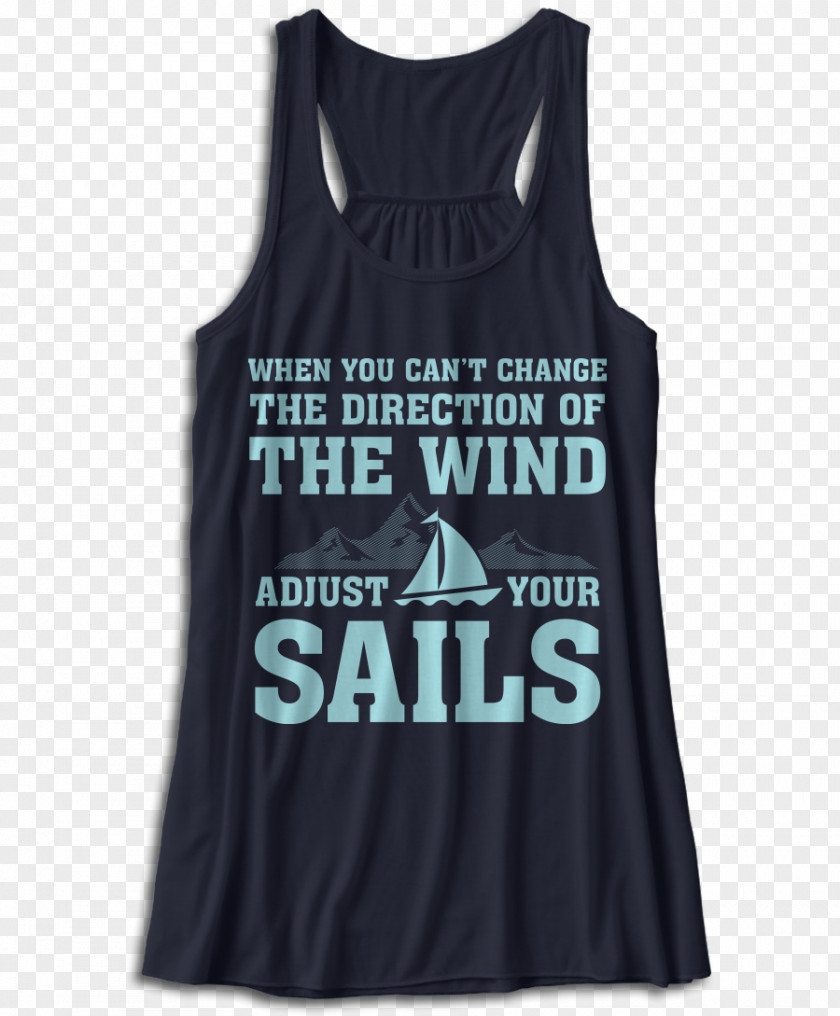 Adjust Your Sails Gilets T-shirt Active Tank M Sleeveless Shirt PNG