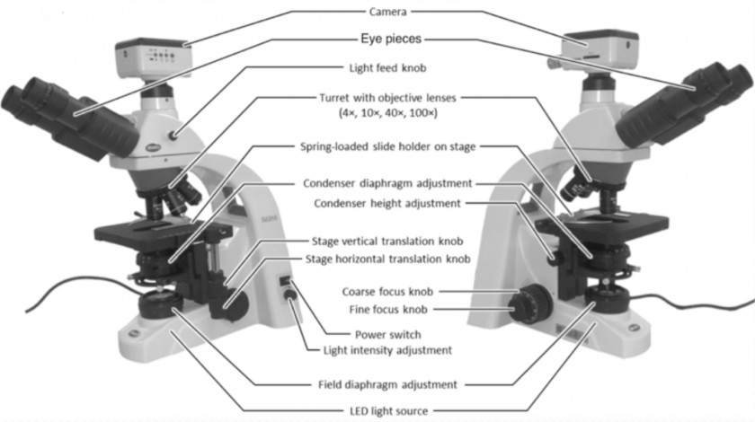 Microscope Light Optical Condenser Scientific Instrument PNG