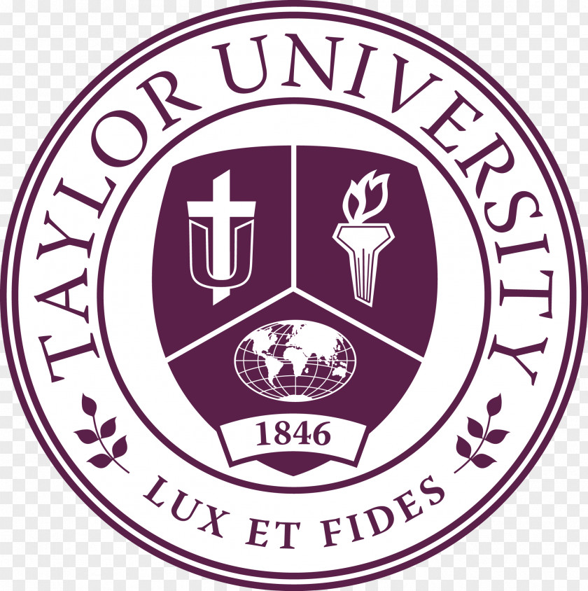 Purple Taylor University Emblem Logo Organization Brand PNG