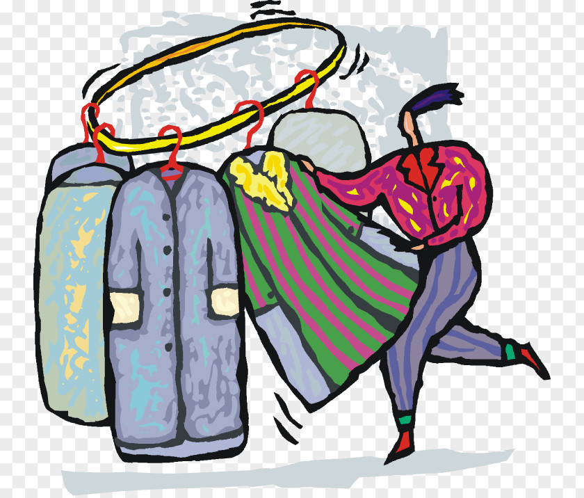 Dry Clean Bag Cartoon Clip Art PNG