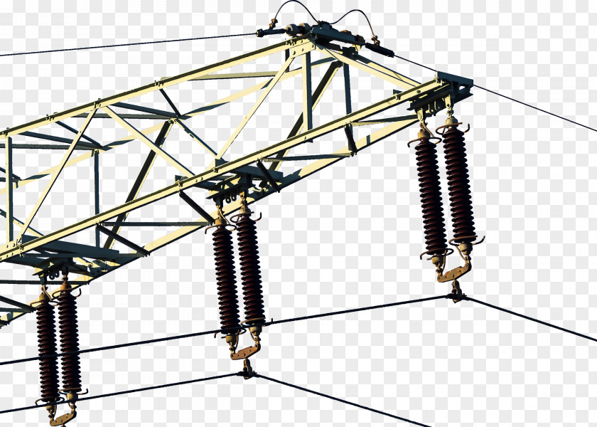 Electricity Overhead Power Line Diagram Clip Art PNG
