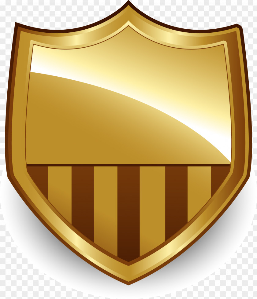 Golden Shield,Shield,Gold Label,Golden Badge,Gold Badge Gold Label Ornament Picture Frame PNG