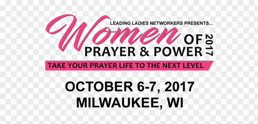 Prayer Conference Logo Brand Font Pink M Line PNG