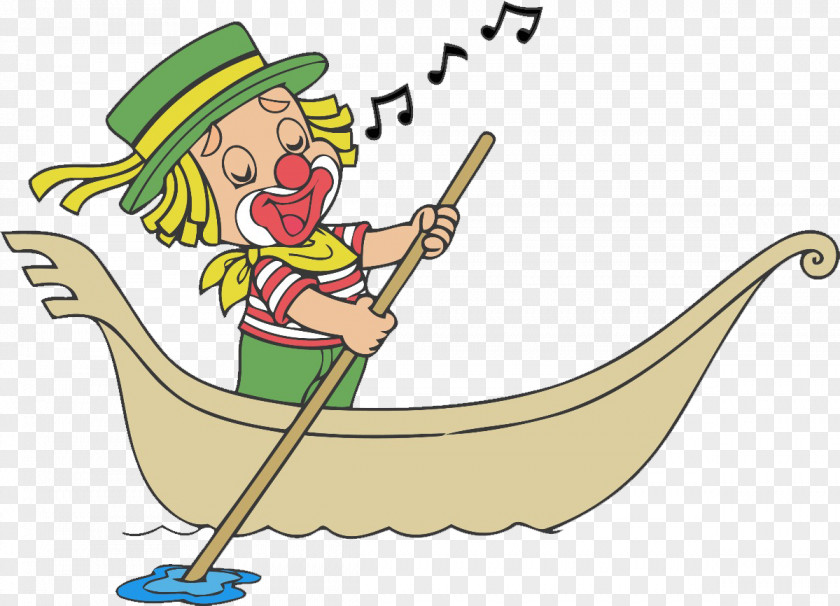 Rowing Clowns Patati Patatxe1 Clown Clip Art PNG