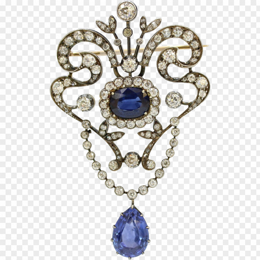 Sapphire Jewellery Ruby Lane Brooch Diamond PNG