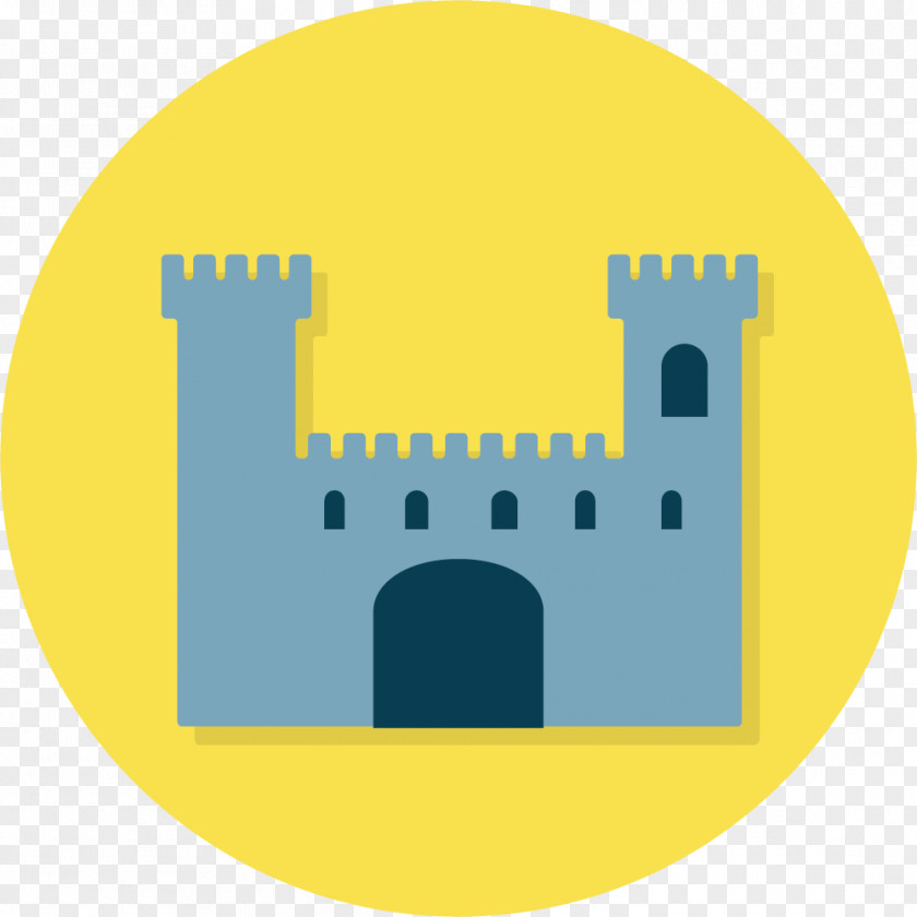 Blue Castle Icon PNG