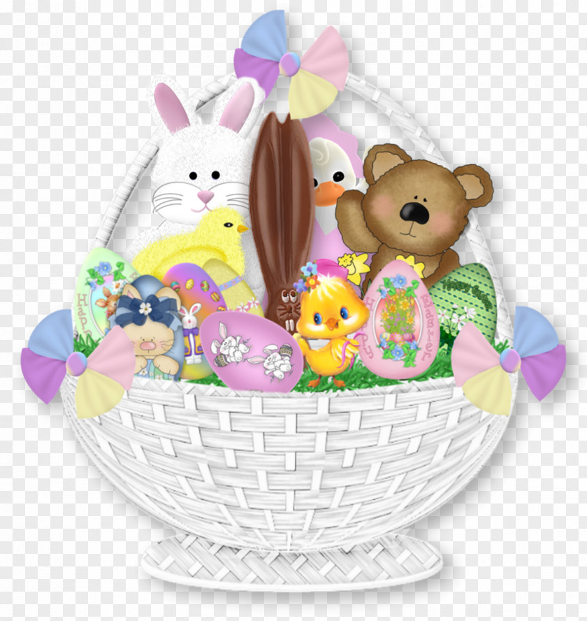 Easter Gift Basket Clipart Picture Bunny Clip Art PNG