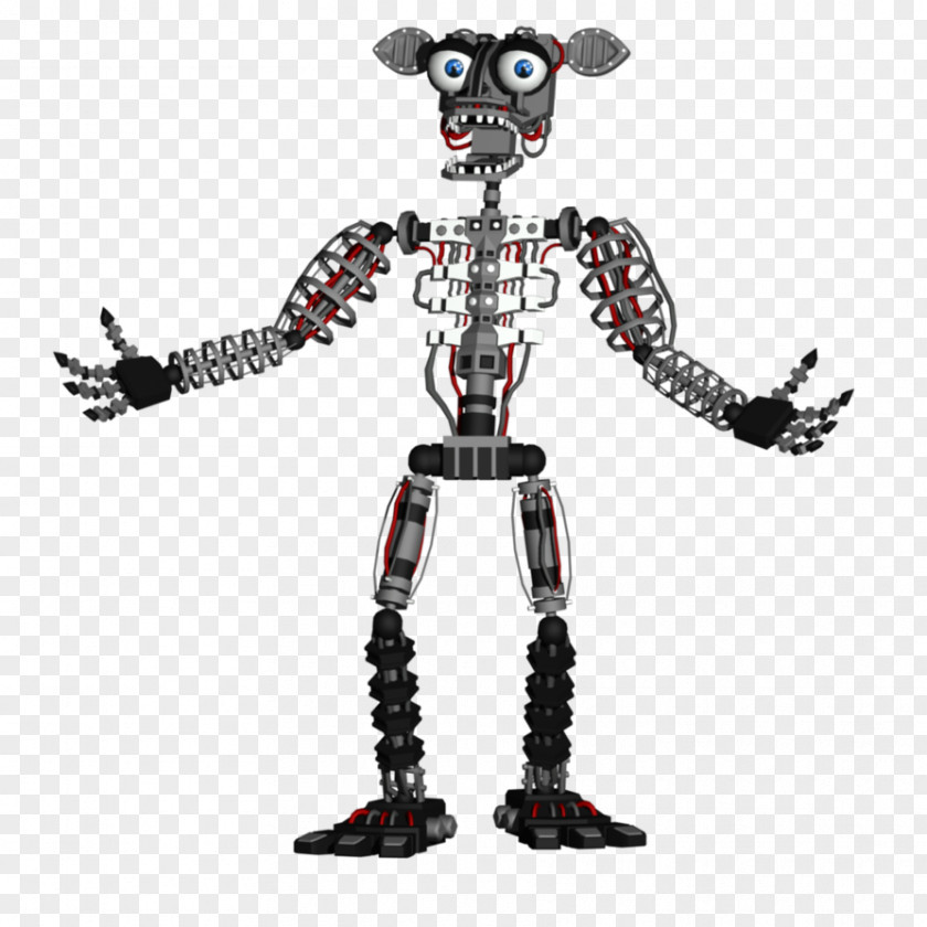 Five Nights At Freddy's 2 Endoskeleton Digital Art PNG