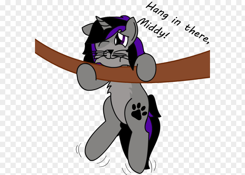 Hang In There Cat Horse Dog Canidae PNG