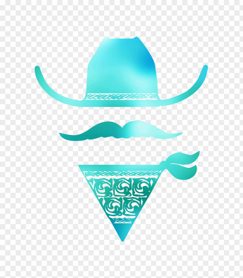 Logo Hat Font Turquoise PNG
