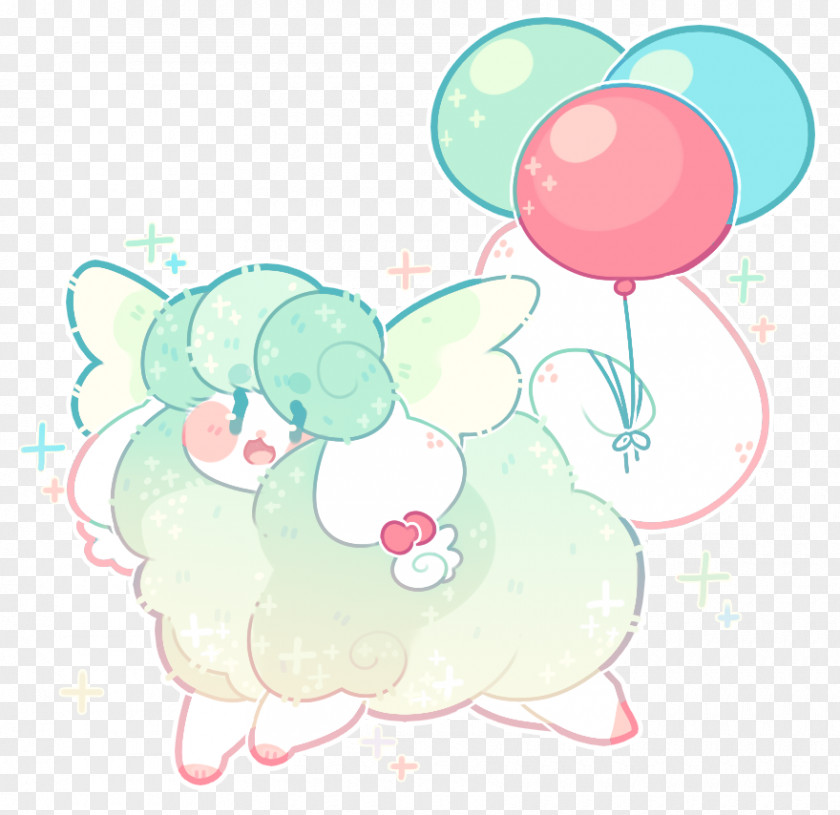 Lovely Sheep DeviantArt Artist Balloon PNG