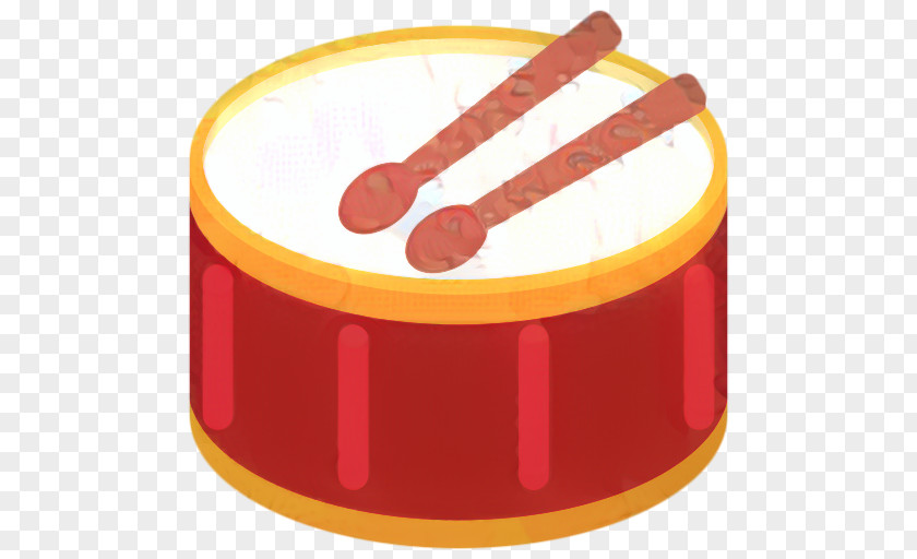 Membranophone Musical Instrument Orange Emoji PNG
