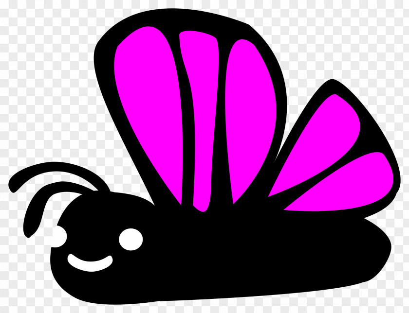 Cute Butterfly Windows Metafile Clip Art PNG