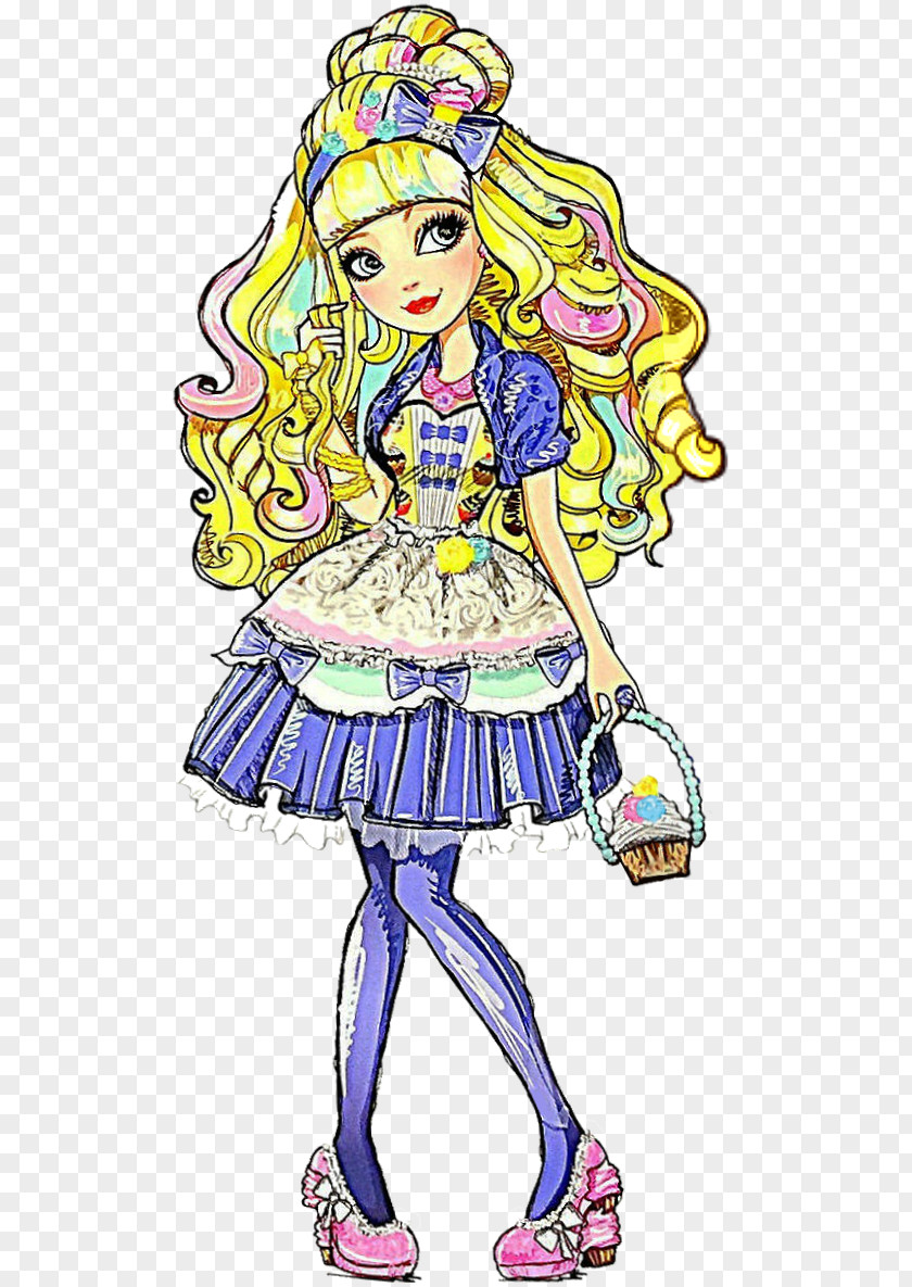 Ever After High Frankie Stein Blondie Doll Pin PNG
