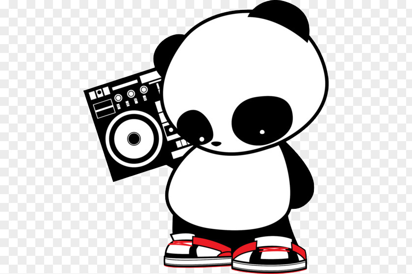 Giant Panda Hip Hop Music T-shirt Bear Kung Fu PNG panda hop music Panda, clipart PNG