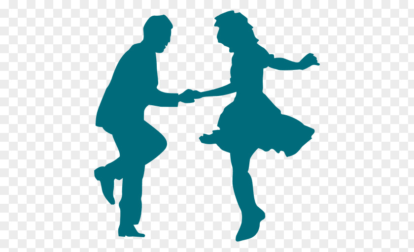 Silhouette Dance Swing Lindy Hop Breakdancing PNG