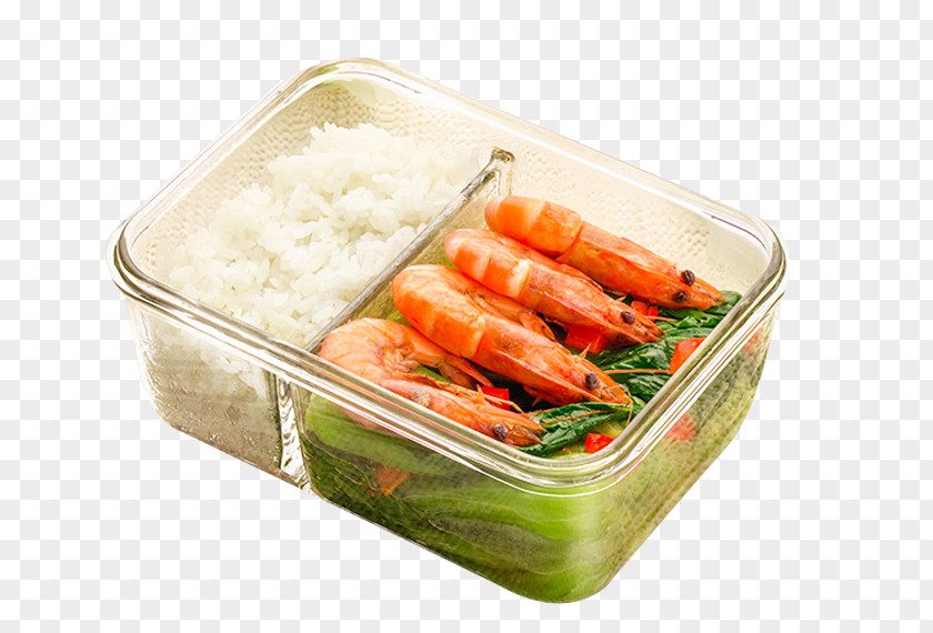 Square Glass Bento Box Lunchbox PNG