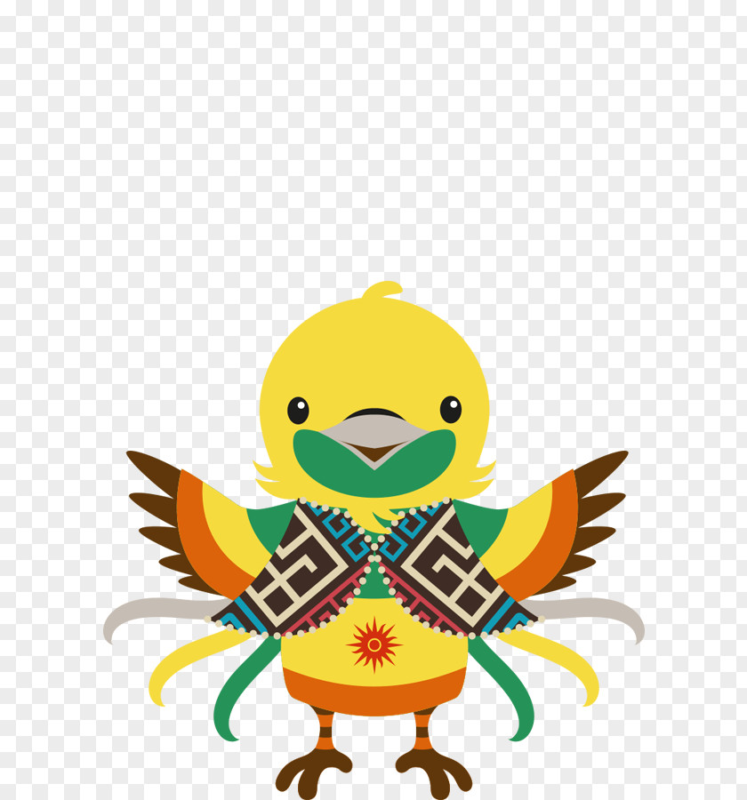 2018 Asian Games Indonesia Mascot Multi-sport Event Greater Bird-of-paradise PNG