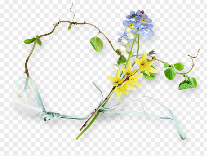Design Floral Body Jewellery PNG