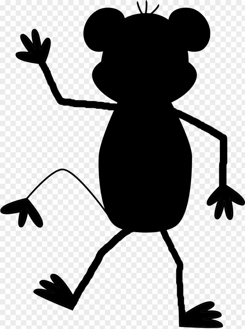 M Insect Muroids Silhouette Clip Art Black & White PNG